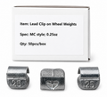 MC Clip-on Wheel Weights 0.25 Oz (50/Box)