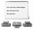 MC Clip-on Wheel Weights 0.75 Oz (50/Box)