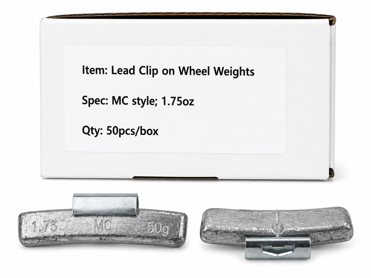 MC Clip-on Wheel Weights 1.75 Oz (50/Box)