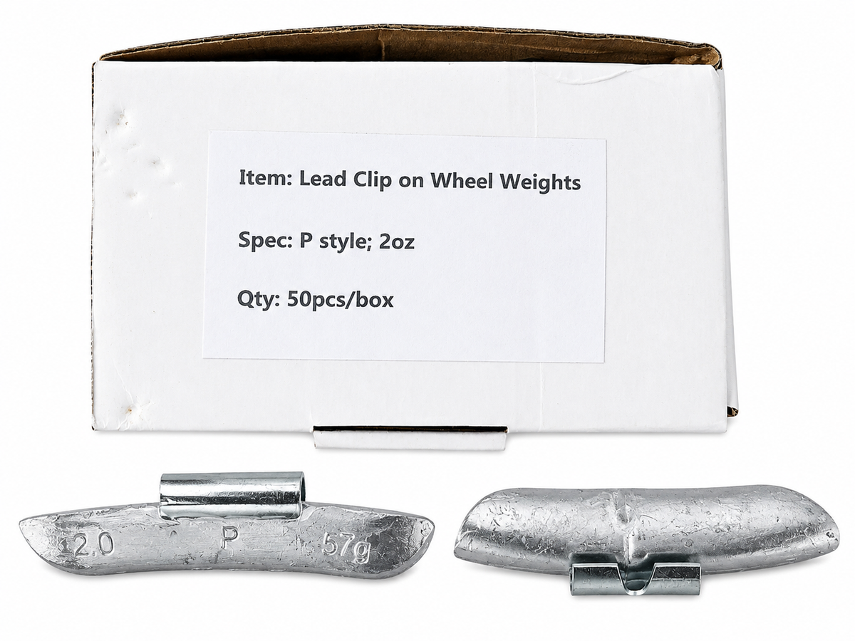 Pb Clip-on Wheel Weights 2.00 Oz (50/Box)