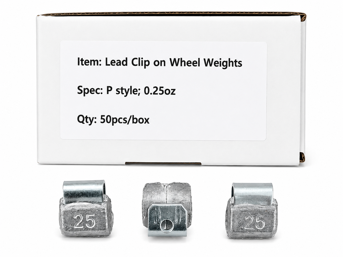 Pb Clip-on Wheel Weights 0.25 Oz (50/Box)