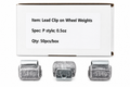 Pb Clip-on Wheel Weights 0.50 Oz (50/Box)