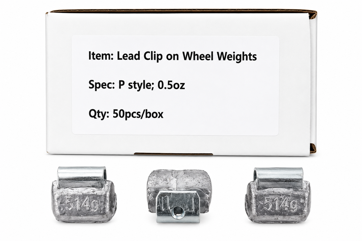 Pb Clip-on Wheel Weights 0.50 Oz (50/Box)