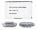 Pb Clip-on Wheel Weights 1.00 Oz (50/Box)