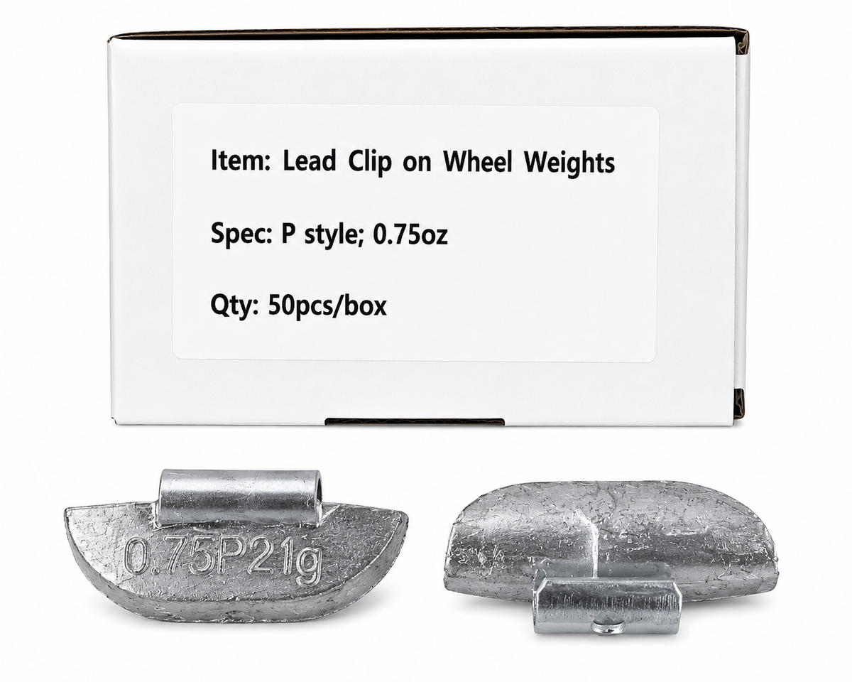 Pb Clip-on Wheel Weights 0.75 Oz (50/Box)