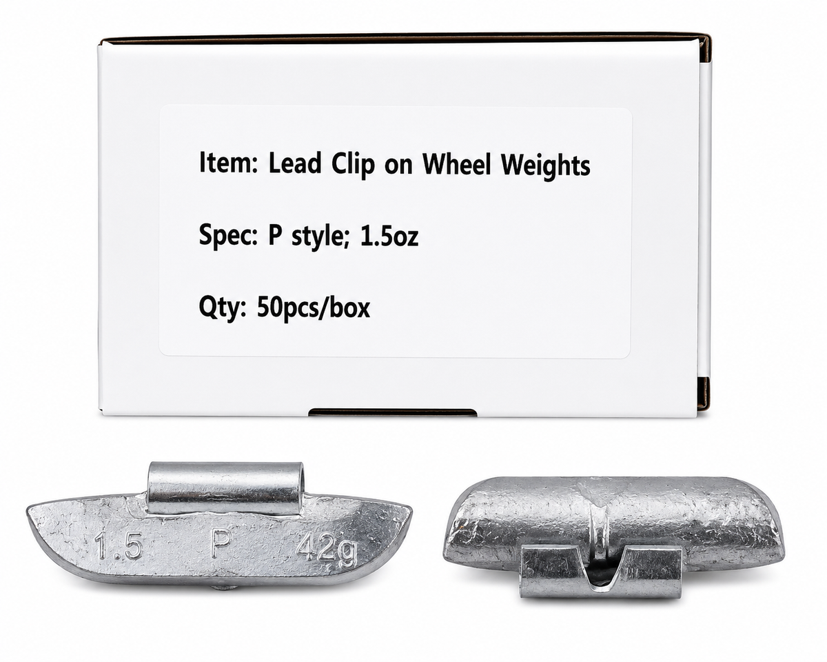 Pb Clip-on Wheel Weights 1.50 Oz (50/Box)