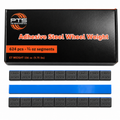 Stick-On Wheel Weights Black Coated 0.25 Oz (624 Pcs)