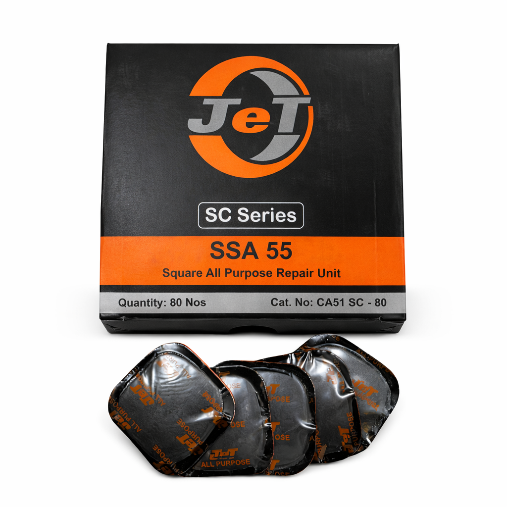 Jet SSA55 Square Tire Patch Medium (80 Pcs)